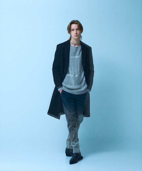 5351POUR LES HOMMES / 5351プール・オム ニット・セーター | コンビネーション クルーネックニット | 詳細6