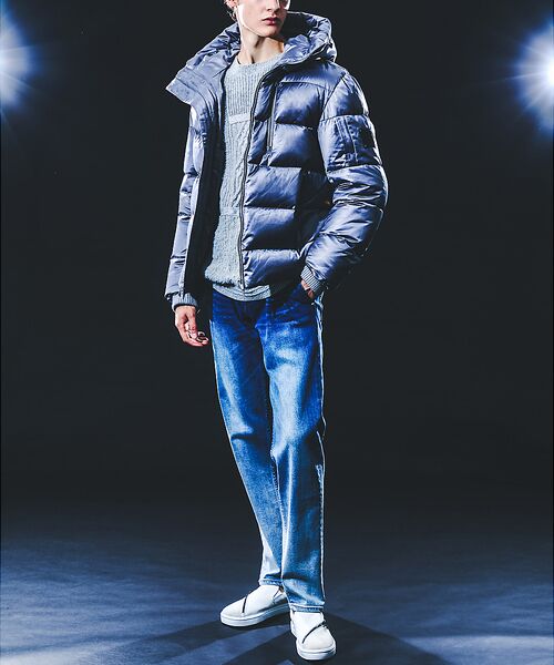 5351POUR LES HOMMES / 5351プール・オム ニット・セーター | コンビネーション クルーネックニット | 詳細8