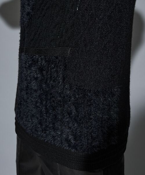 5351POUR LES HOMMES / 5351プール・オム ニット・セーター | コンビネーション クルーネックニット | 詳細14