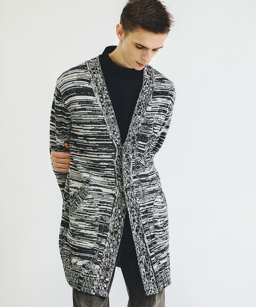 5351POUR LES HOMMES / 5351プール・オム カーディガン・ボレロ | ダメージ ニットカーディガン | 詳細6
