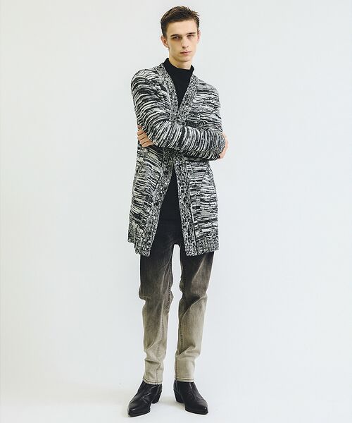 5351POUR LES HOMMES / 5351プール・オム カーディガン・ボレロ | ダメージ ニットカーディガン | 詳細8