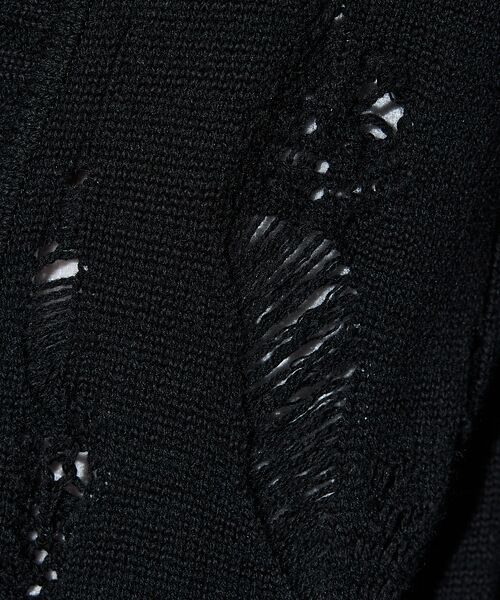 5351POUR LES HOMMES / 5351プール・オム カーディガン・ボレロ | ダメージ ニットカーディガン | 詳細18