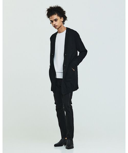 5351POUR LES HOMMES / 5351プール・オム カーディガン・ボレロ | ダメージ ニットカーディガン | 詳細22