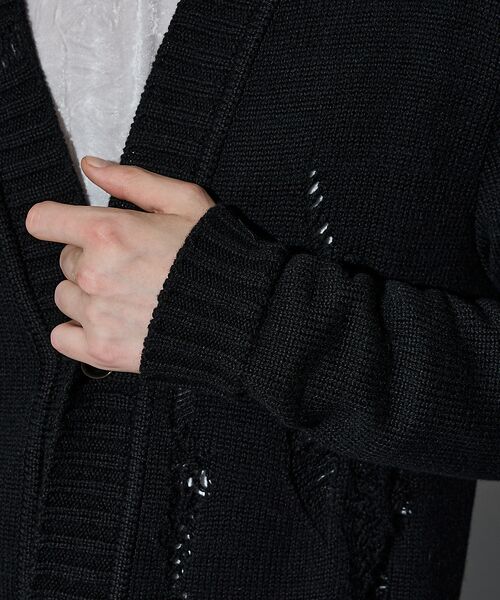 5351POUR LES HOMMES / 5351プール・オム カーディガン・ボレロ | ダメージ ニットカーディガン | 詳細13