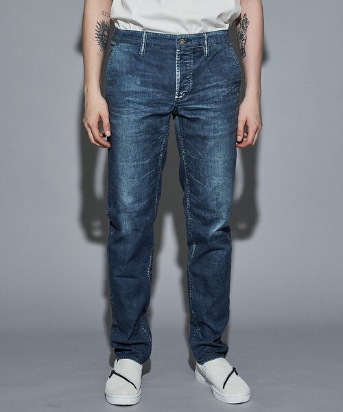 5351POUR LES HOMMES / 5351プール・オム デニムパンツ | 【25A/W】プリント テーパード デニム | 詳細1