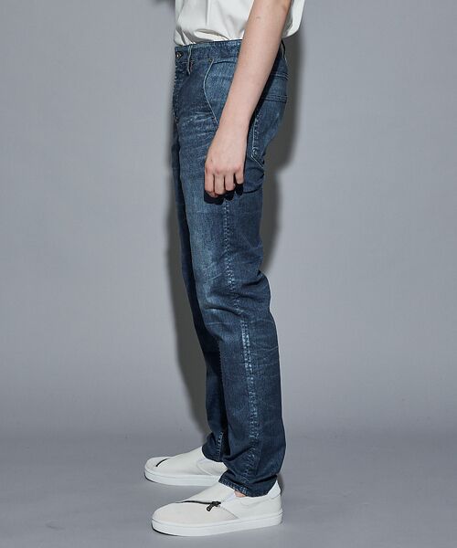 5351POUR LES HOMMES / 5351プール・オム デニムパンツ | 【25A/W】プリント テーパード デニム | 詳細2