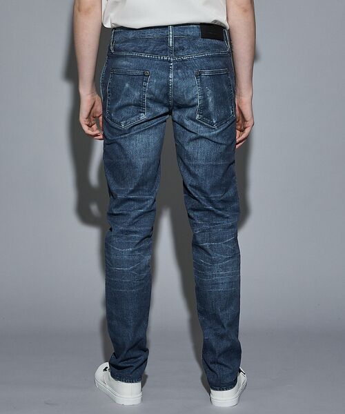 5351POUR LES HOMMES / 5351プール・オム デニムパンツ | 【25A/W】プリント テーパード デニム | 詳細3