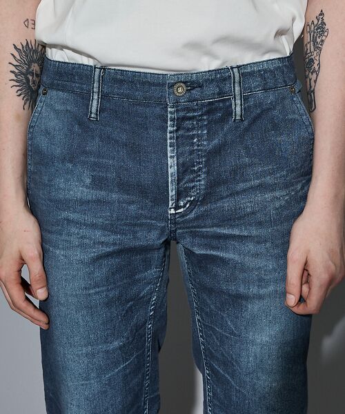 5351POUR LES HOMMES / 5351プール・オム デニムパンツ | 【25A/W】プリント テーパード デニム | 詳細4