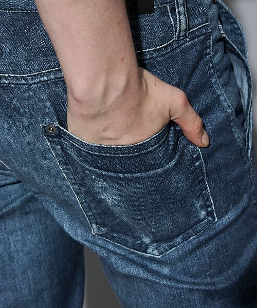 5351POUR LES HOMMES / 5351プール・オム デニムパンツ | 【25A/W】プリント テーパード デニム | 詳細8