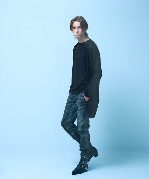 5351POUR LES HOMMES / 5351プール・オム デニムパンツ | 【25A/W】プリント テーパード デニム | 詳細18