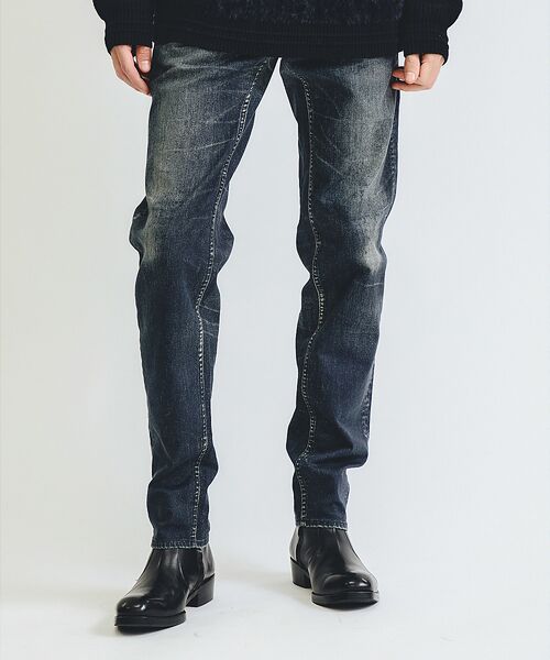 5351POUR LES HOMMES / 5351プール・オム デニムパンツ | 【25A/W】プリント テーパード デニム | 詳細19