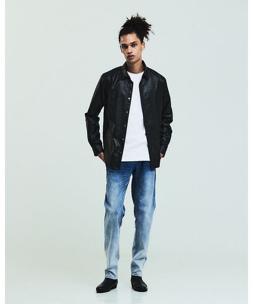 5351POUR LES HOMMES / 5351プール・オム デニムパンツ | 【25A/W】グラデーション テーパード デニム | 詳細12