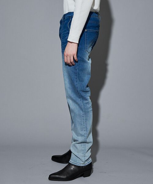 5351POUR LES HOMMES / 5351プール・オム デニムパンツ | 【25A/W】グラデーション テーパード デニム | 詳細3
