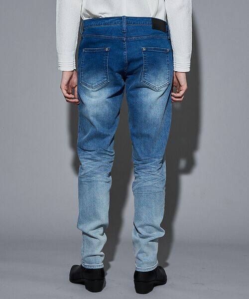 5351POUR LES HOMMES / 5351プール・オム デニムパンツ | 【25A/W】グラデーション テーパード デニム | 詳細4