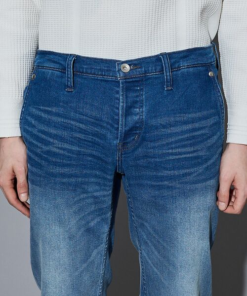 5351POUR LES HOMMES / 5351プール・オム デニムパンツ | 【25A/W】グラデーション テーパード デニム | 詳細5