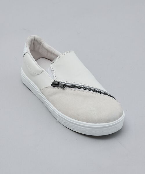 5351POUR LES HOMMES / 5351プール・オム スニーカー | スイッチング ジップレザー スニーカー【予約】 | 詳細2