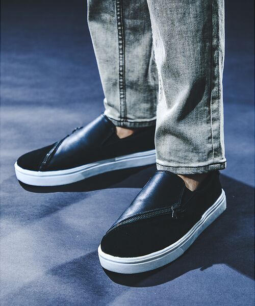 5351POUR LES HOMMES / 5351プール・オム スニーカー | スイッチング ジップレザー スニーカー【予約】 | 詳細8