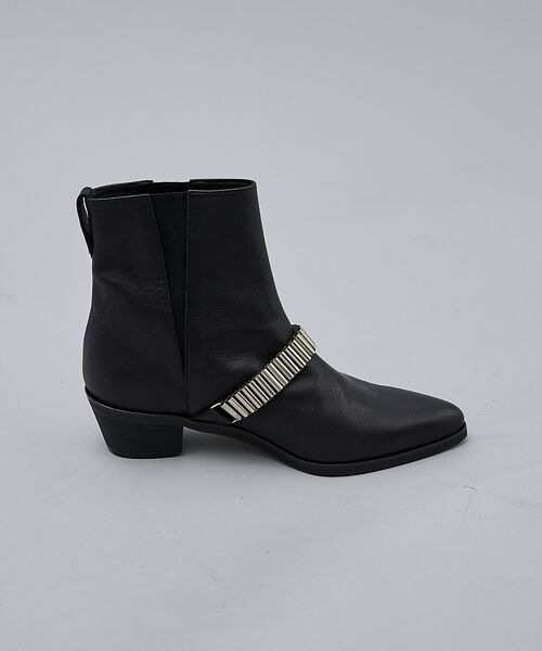 5351POUR LES HOMMES / 5351プール・オム ブーツ(ショート丈) | ハイヒール サイドゴア カスタムブーツ | 詳細4