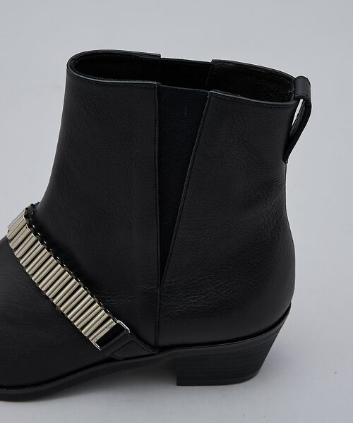 5351POUR LES HOMMES / 5351プール・オム ブーツ(ショート丈) | ハイヒール サイドゴア カスタムブーツ | 詳細6