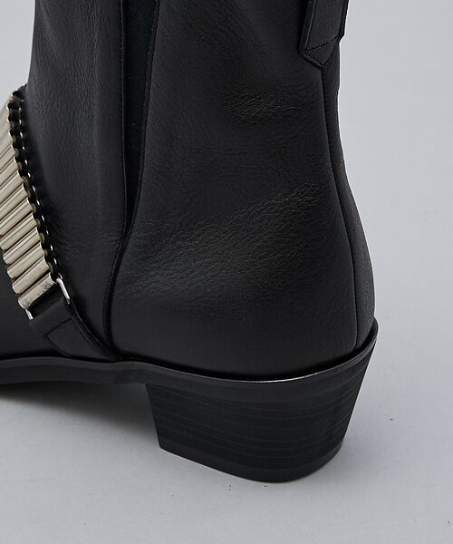 5351POUR LES HOMMES / 5351プール・オム ブーツ(ショート丈) | ハイヒール サイドゴア カスタムブーツ | 詳細8