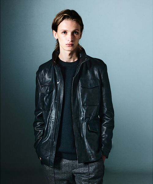 5351POUR LES HOMMES / 5351プール・オム レザーブルゾン・ジャケット | 【25A/W】M-65 レザージャケット | 詳細14