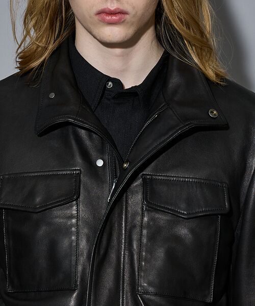 5351POUR LES HOMMES / 5351プール・オム レザーブルゾン・ジャケット | 【25A/W】M-65 レザージャケット | 詳細6