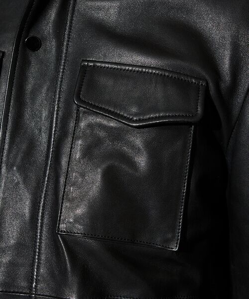 5351POUR LES HOMMES / 5351プール・オム レザーブルゾン・ジャケット | 【25A/W】M-65 レザージャケット | 詳細7