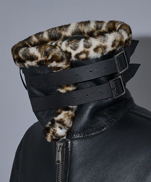 5351POUR LES HOMMES / 5351プール・オム その他アウター | 【25A/W】B-3 ムートン ライダース | 詳細12