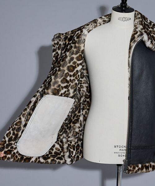 5351POUR LES HOMMES / 5351プール・オム その他アウター | 【25A/W】B-3 ムートン ライダース | 詳細13