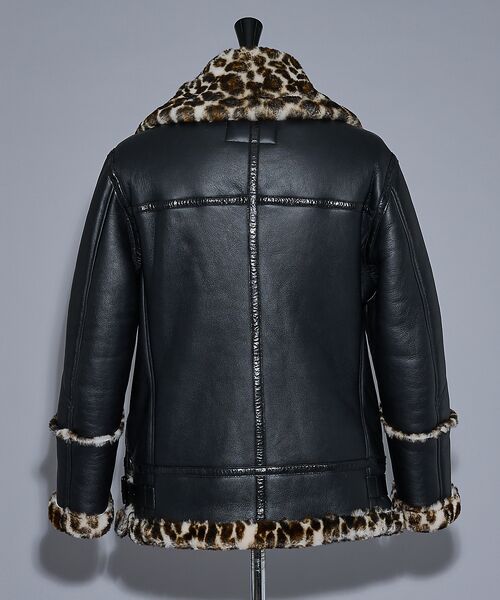 5351POUR LES HOMMES / 5351プール・オム その他アウター | 【25A/W】B-3 ムートン ライダース | 詳細4