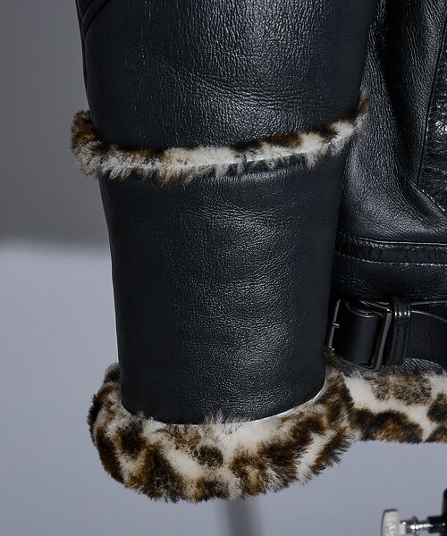 5351POUR LES HOMMES / 5351プール・オム その他アウター | 【25A/W】B-3 ムートン ライダース | 詳細7