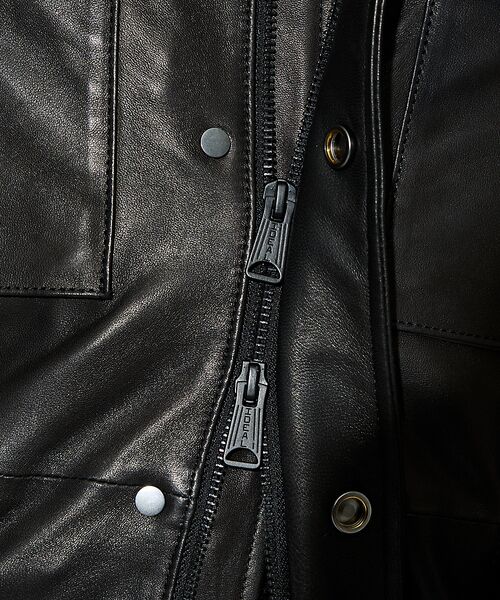 5351POUR LES HOMMES / 5351プール・オム レザーブルゾン・ジャケット | 【25A/W】M-65 カスタム レザージャケット | 詳細13