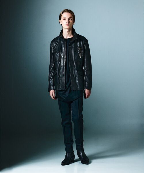 5351POUR LES HOMMES / 5351プール・オム レザーブルゾン・ジャケット | 【25A/W】M-65 カスタム レザージャケット | 詳細16