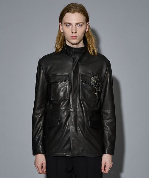 5351POUR LES HOMMES / 5351プール・オム レザーブルゾン・ジャケット | 【25A/W】M-65 カスタム レザージャケット | 詳細2