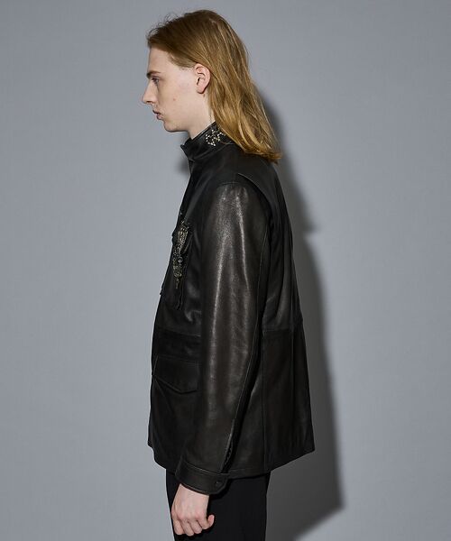 5351POUR LES HOMMES / 5351プール・オム レザーブルゾン・ジャケット | 【25A/W】M-65 カスタム レザージャケット | 詳細3