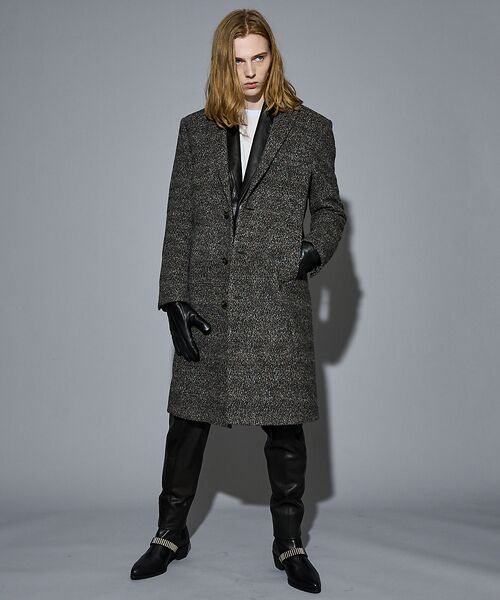 5351POUR LES HOMMES / 5351プール・オム スラックス・ドレスパンツ | 【25AW/セットアップ対応】レザー テーパード スラックスパンツ | 詳細14