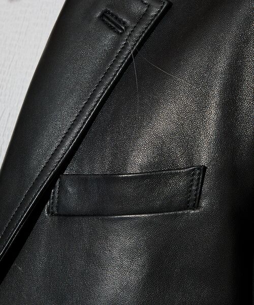 5351 HOMMES DIRECTOR'S ラムレザー テーラードジャケット 25AW/セットアップ対応】テーラード レザージャケット