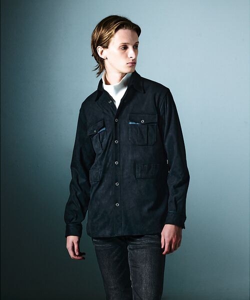 5351POUR LES HOMMES / 5351プール・オム シャツ・ブラウス | 【Director's Line】LEATHERTEX社 ミリタリー 長袖シャツ | 詳細11