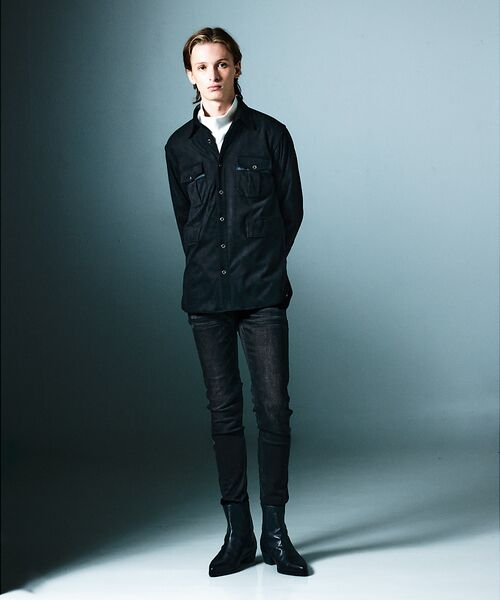 5351POUR LES HOMMES / 5351プール・オム シャツ・ブラウス | 【Director's Line】LEATHERTEX社 ミリタリー 長袖シャツ | 詳細12