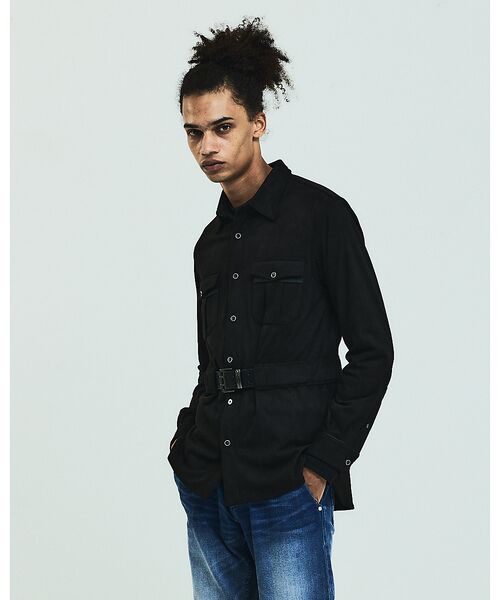 5351POUR LES HOMMES / 5351プール・オム シャツ・ブラウス | 【Director's Line】LEATHERTEX社 ミリタリー 長袖シャツ | 詳細14