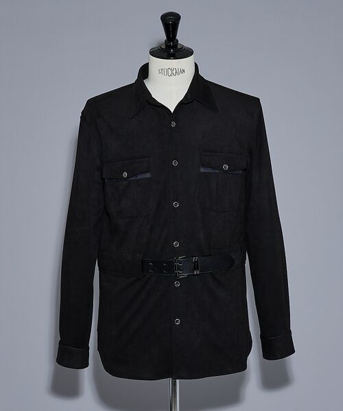 5351POUR LES HOMMES / 5351プール・オム シャツ・ブラウス | 【Director's Line】LEATHERTEX社 ミリタリー 長袖シャツ | 詳細2