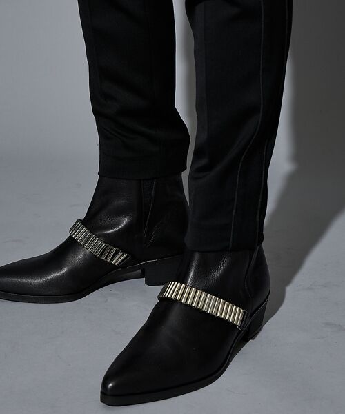 5351POUR LES HOMMES / 5351プール・オム スラックス・ドレスパンツ | 【Director's Line】セットアップ タックテーパード スラックス パ | 詳細10