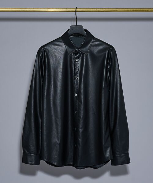 5351POUR LES HOMMES / 5351プール・オム シャツ・ブラウス | レザータッチ 長袖シャツ | 詳細2
