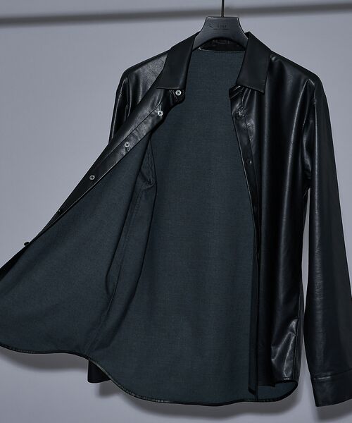 5351POUR LES HOMMES / 5351プール・オム シャツ・ブラウス | レザータッチ 長袖シャツ | 詳細7