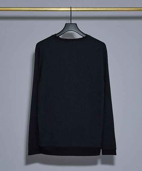 5351POUR LES HOMMES / 5351プール・オム Tシャツ | シャーリング ジャガード 長袖Tシャツ | 詳細9