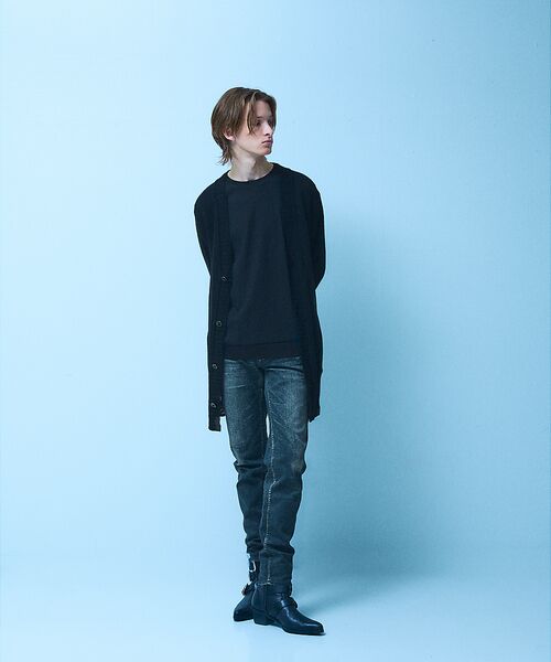 5351POUR LES HOMMES / 5351プール・オム Tシャツ | シャーリング ジャガード 長袖Tシャツ | 詳細15