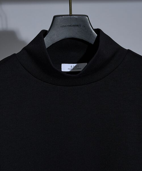 5351POUR LES HOMMES / 5351プール・オム Tシャツ | サイドライン ハイネック 長袖Tシャツ【予約】 | 詳細11