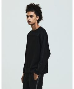 5351POUR LES HOMMES / 5351プール・オム Tシャツ | コンビネーション スエード 長袖Tシャツ