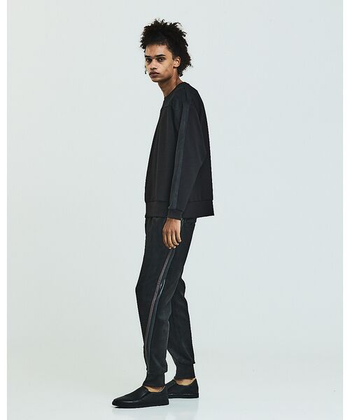 5351POUR LES HOMMES / 5351プール・オム Tシャツ | コンビネーション スエード 長袖Tシャツ | 詳細7