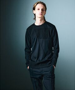 5351POUR LES HOMMES / 5351プール・オム Tシャツ | 【25AW】コンビネーション 長袖Tシャツ